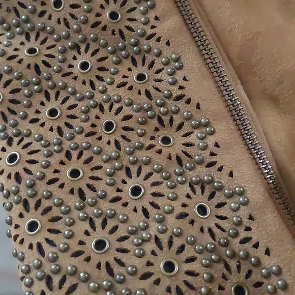 Ash clutch wristlet, leather suede - Picture 3 of 12